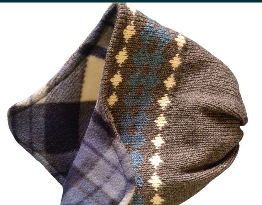 Набор шапка с шарфом