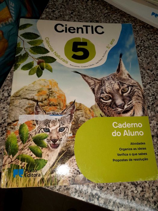 Livro de fichas cientic 5