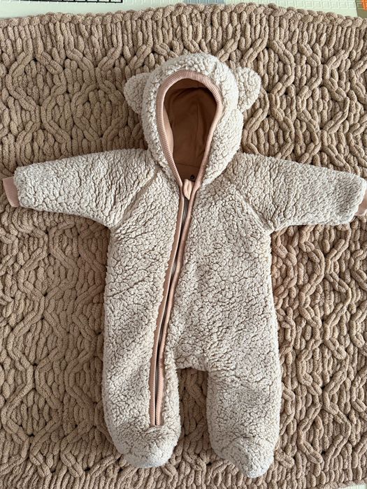 Комбінезон Тедді демісезон з утеплювачем  3-6місяці