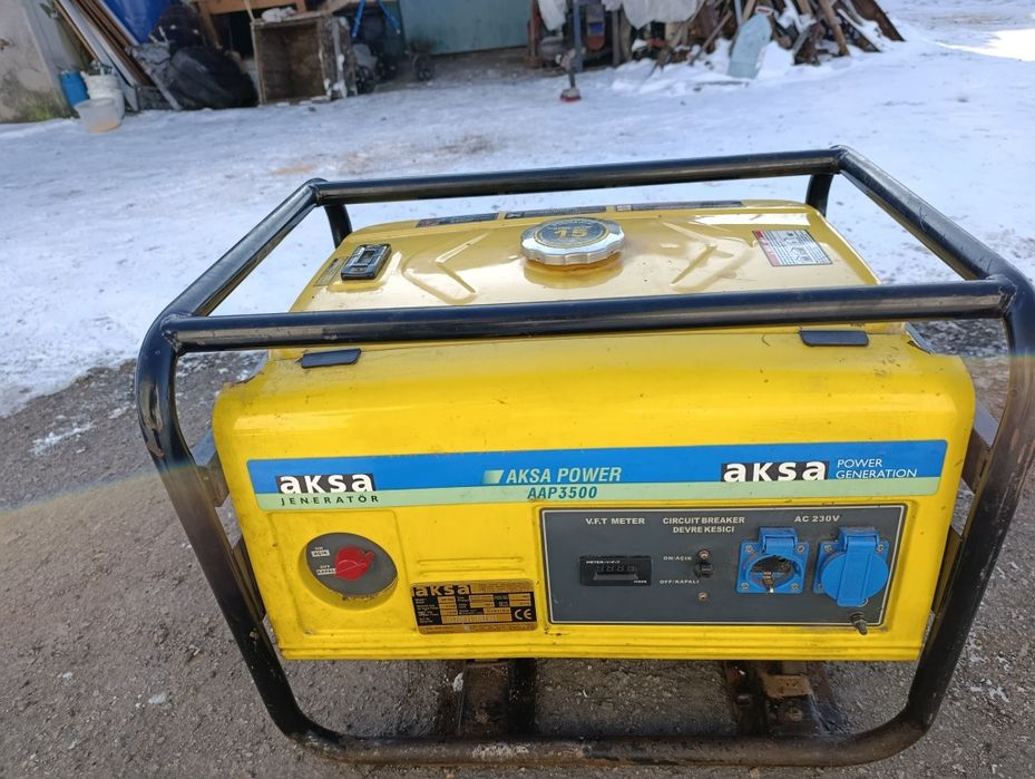 Срочно продам Бензиновий генератор Aksa AAP 3500