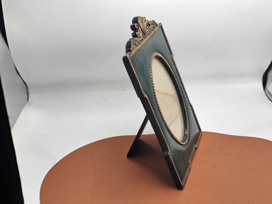 Ramka z lat 80-90,za szybką na zdjęcie,stojąca