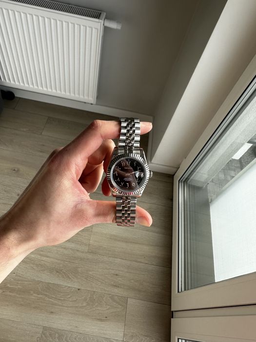 Zegarek Seiko mod Arabic Dial Black Datejust