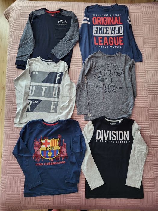 Bluzki /koszulki chłopięce 146, 11 lat