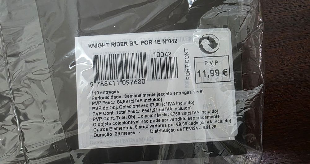 Fascículo  42 Knight Rider Planeta Agostini