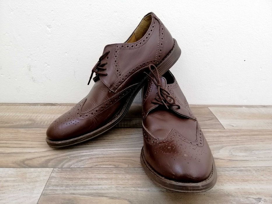 Туфлі англійські Hall & Sloane, шкіра