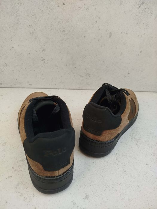 Buty Polo Ralph Lauren Masters Crt -Sk -Ltl Brown