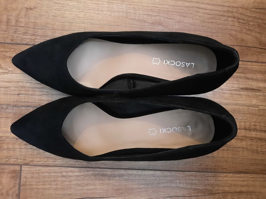 Buty czółenka na obcasie, rozm. 36