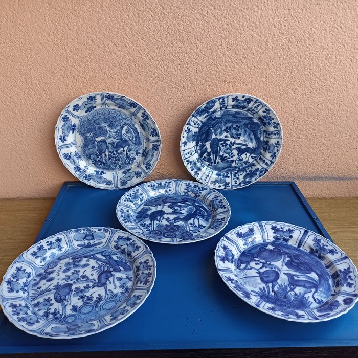 Coleção de 5 pratos Pavilhão de Portugal Exposição Mundial Lisboa 9