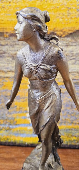 Piękna, stara figurka/rzeźba secesyjna - 39,5cm