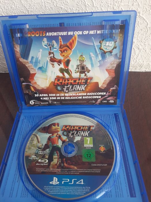 Диск с игрой для ps4 рус.язык