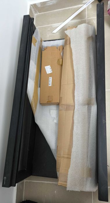 Lareira Bioetanol Kratki X-Ray, Lareira moderna para encastrar