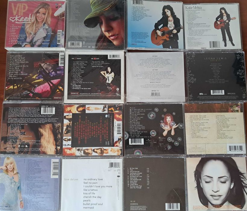 CD (Audio) Spears Sade Lykke Li Sia Gaga Gomez Dido Melua Shakira
