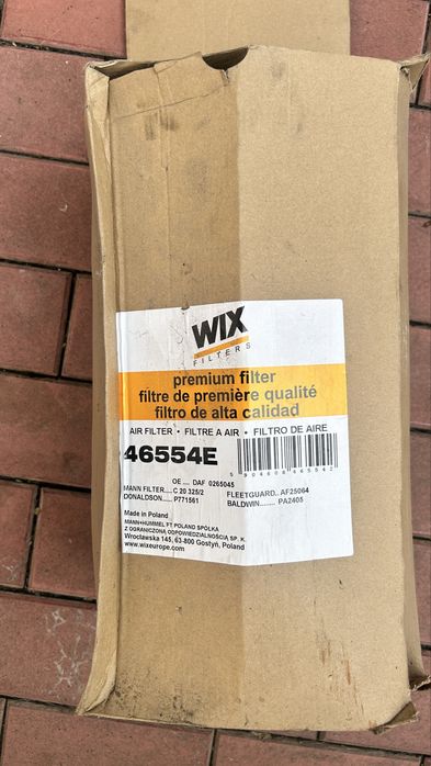 46554E WIX Filters Повітряний фільтр