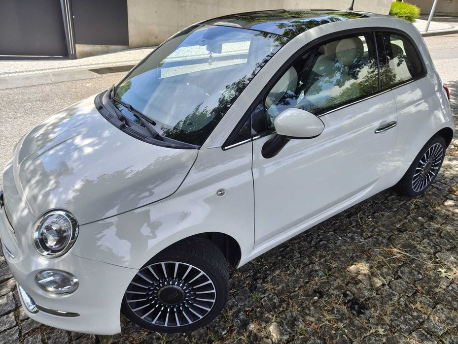 FIAT 500 1.2 8V S&S Lounge - Ano 2018 - 85 000KMs - Gasolina