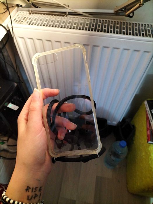 Etui na telefon ze sznurkiem, z brokatem iPhone 7+ iPhone 8+