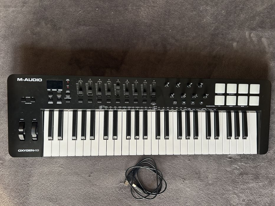 Midi клавіатура m-audio oxygen 49 mkv