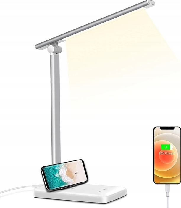 Lampka na biurko z usb