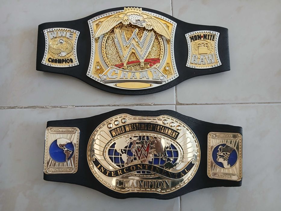 wwe ringue wrestling figuras masters universe cintos campeao bonecos