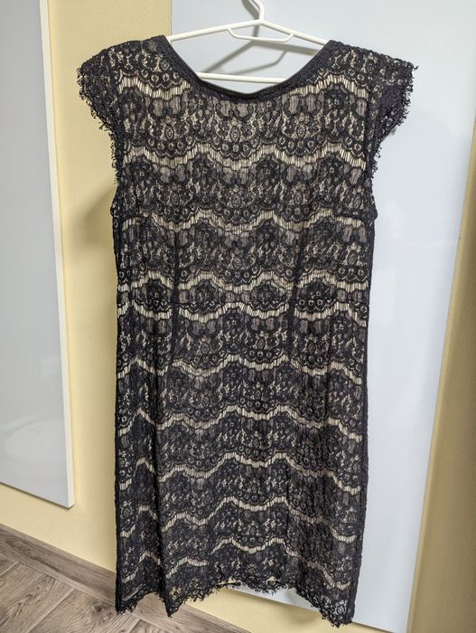 Плаття  міні з мереживом