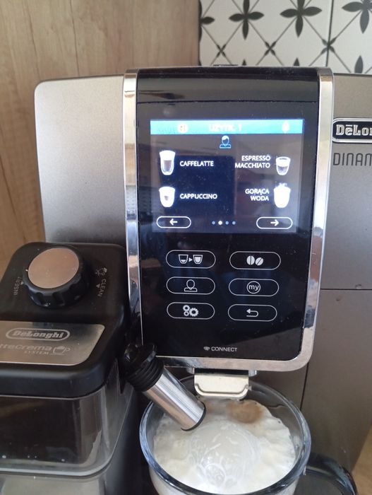 Ekspres DeLonghi dynamica plus  Bluetooth gwarancja