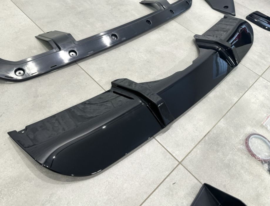 Комплект обвеса губа диффузор M-Perfomance BMW X5 F15 ЧЕРНЫЙ ГЛЯНЕЦ