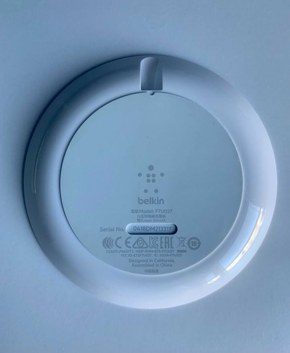 Бездротовий зарядний пристрій Belkin F7U027