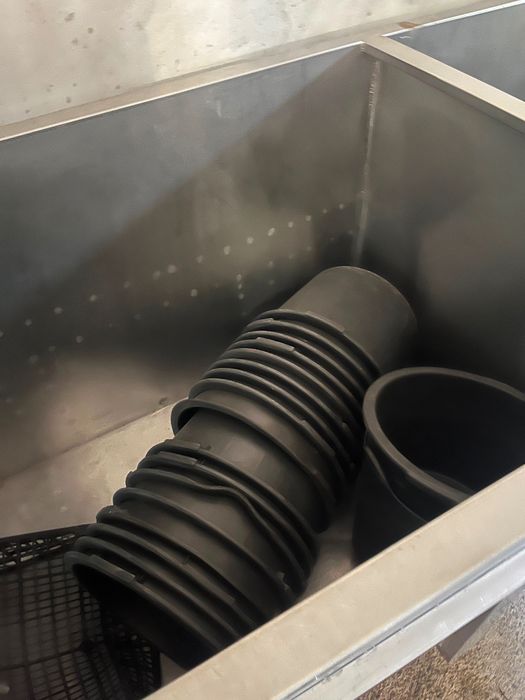 Lagar em inox 1000 + 1500 litros