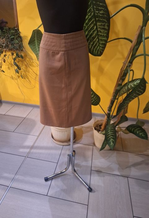 Spódnica damska wysoki stan spódniczka midi rozmiar M/L 38/40