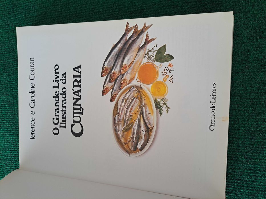O Grande Livro Ilustrado da Culinária - Terence e Caroline Couran