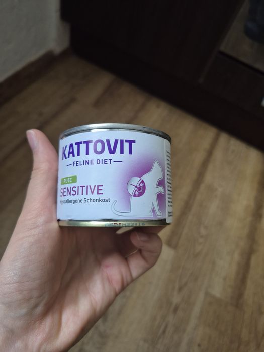 Корм вологий Katovit sensetive 13 банок