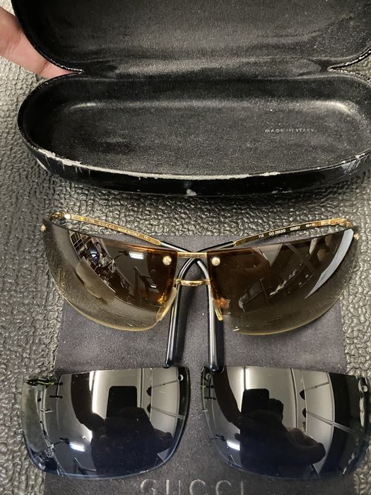 Óculos Vintage Gucci GG 2653/S com 2 Lentes + Bolsa