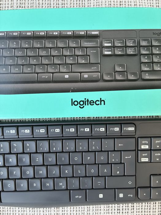 Klawiatura i myszka bezprzewodowa  Logitech MK235