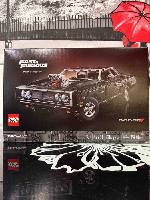 Конструктор LEGO Technic 42231 Форсаж Автомобіль Dodge Charger R/T
