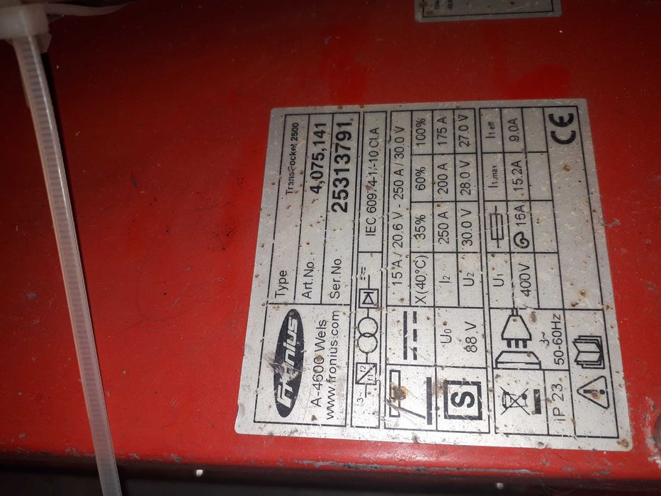 Spawarka tig Fronius Transpocket 2500