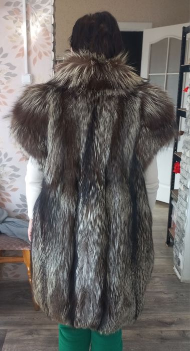 Жилетка з натурального хутра