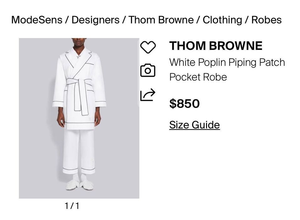 Халат пижама свитшот футболка thom brown Brunello Chanel Dior