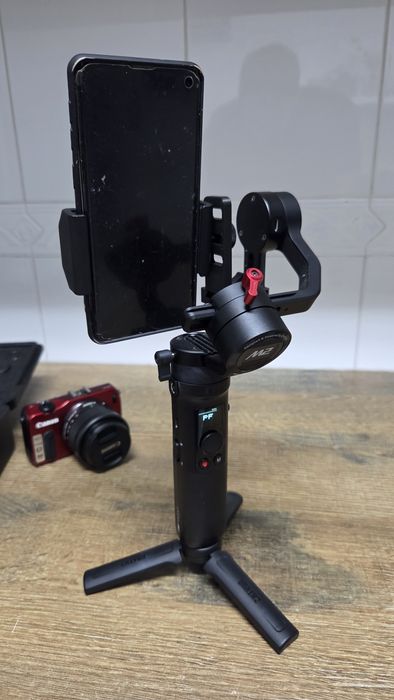 Zhiyun Crane M2 — Estabilizador Gimbal 3 Eixos | Câmara + Telemóvel