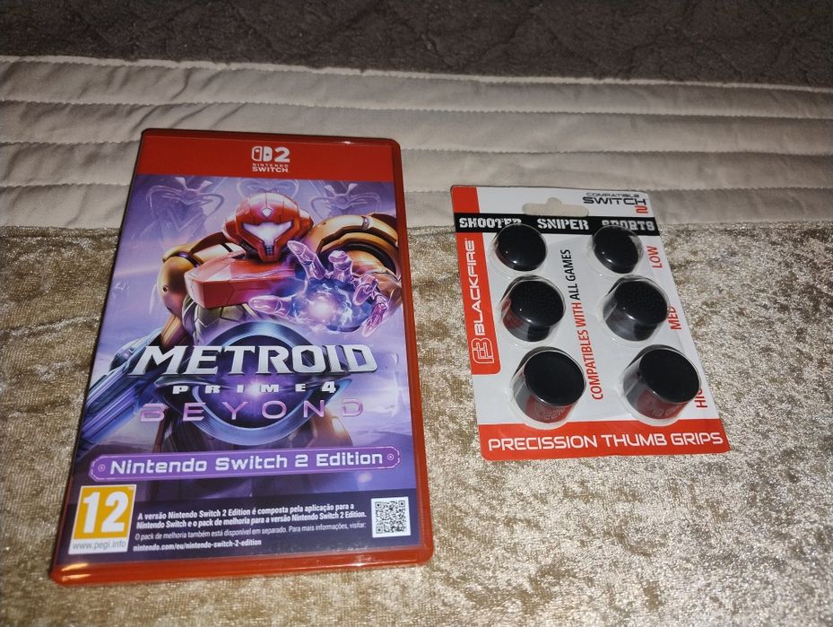Metroid Prime 4 para Nintendo switch 2 grátis 6 Grips