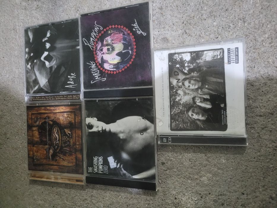 5 cds Smashing pumpkins