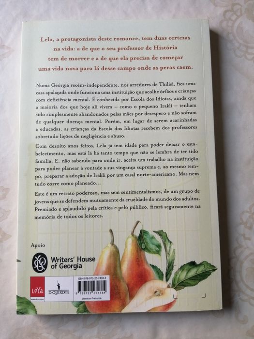 Livro Onde as Peras Caem - Nana Ekvtimishvili