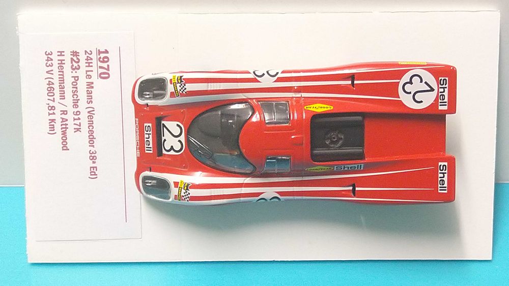 Porsche 917 K #23 - 24 h Le Mans 1970 - Miniatura Altaya/IXO esc 1/43