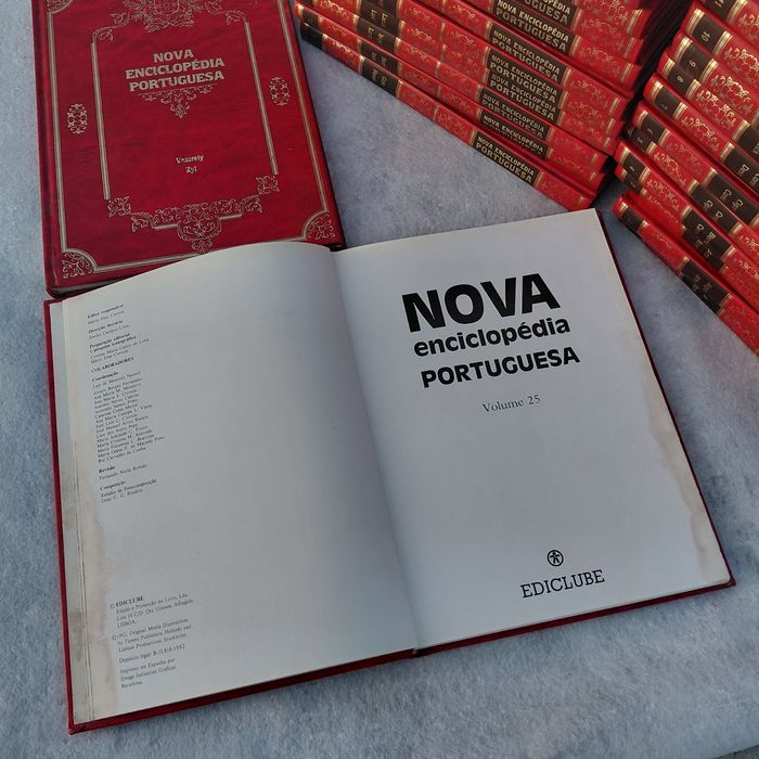 Enciclopédia portuguesa edição de 1992
