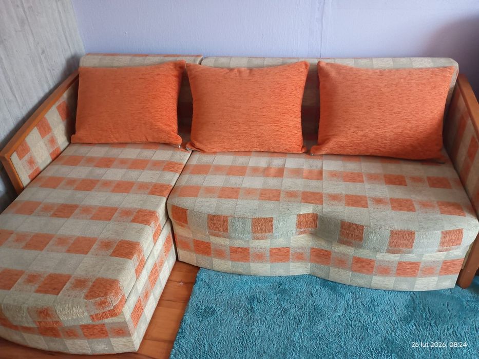 Narożnik z funkcją spania