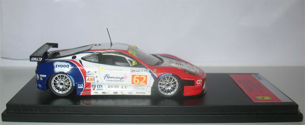 Fujimi/TSM - Ferrari F430 GTC - 24 Horas de Le Mans 2011 - Pierre Ehret, Roger Wills, Shaun Lynn