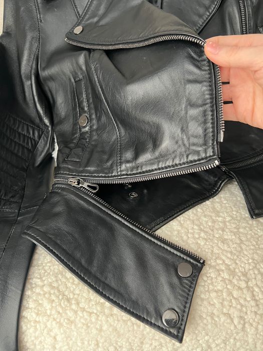 Куртка косуха з натуральної шкіри