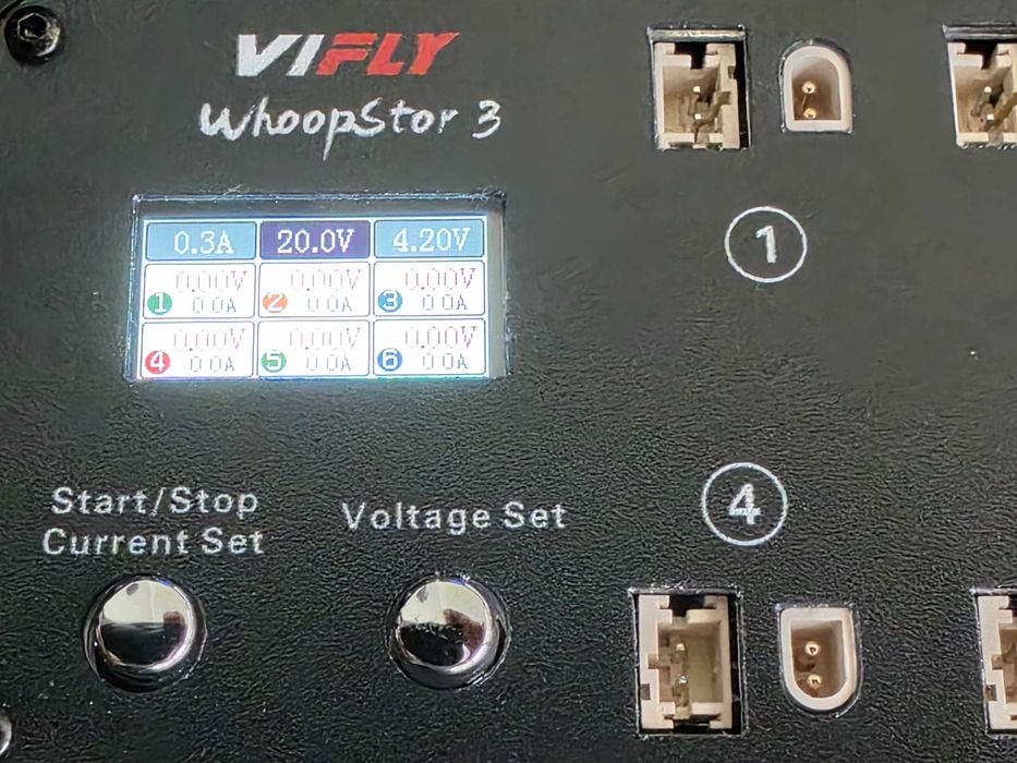Зарядний пристрій ViFly WhoopStor 3, 6x1S