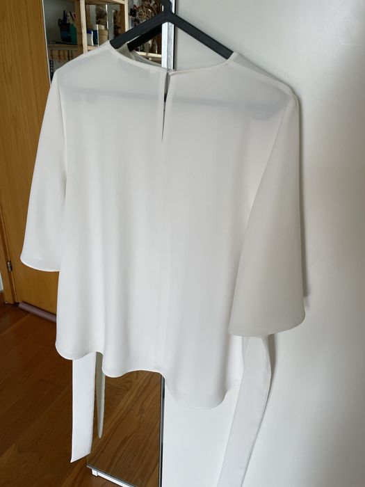 Blusa branca zara