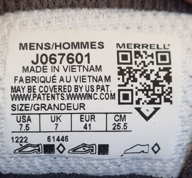 Беговые мужские кроссовки  МЕРРЕЛЛ (MERRELL TACTIСAL NOVA 3) 41р-р