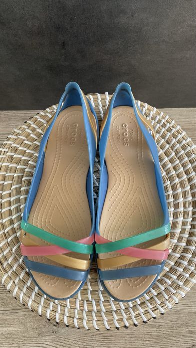 Crocs sandały Isabella Huarache 2 Flat W8 38/39
