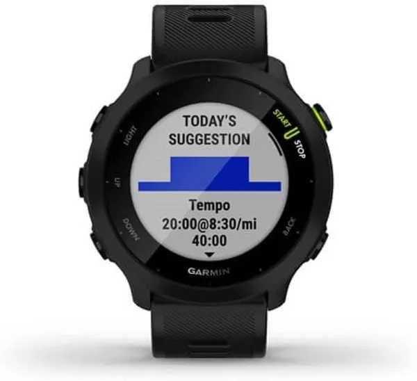 Смарт-годинник Garmin Forerunner 55 Black (010-02562-00/10)